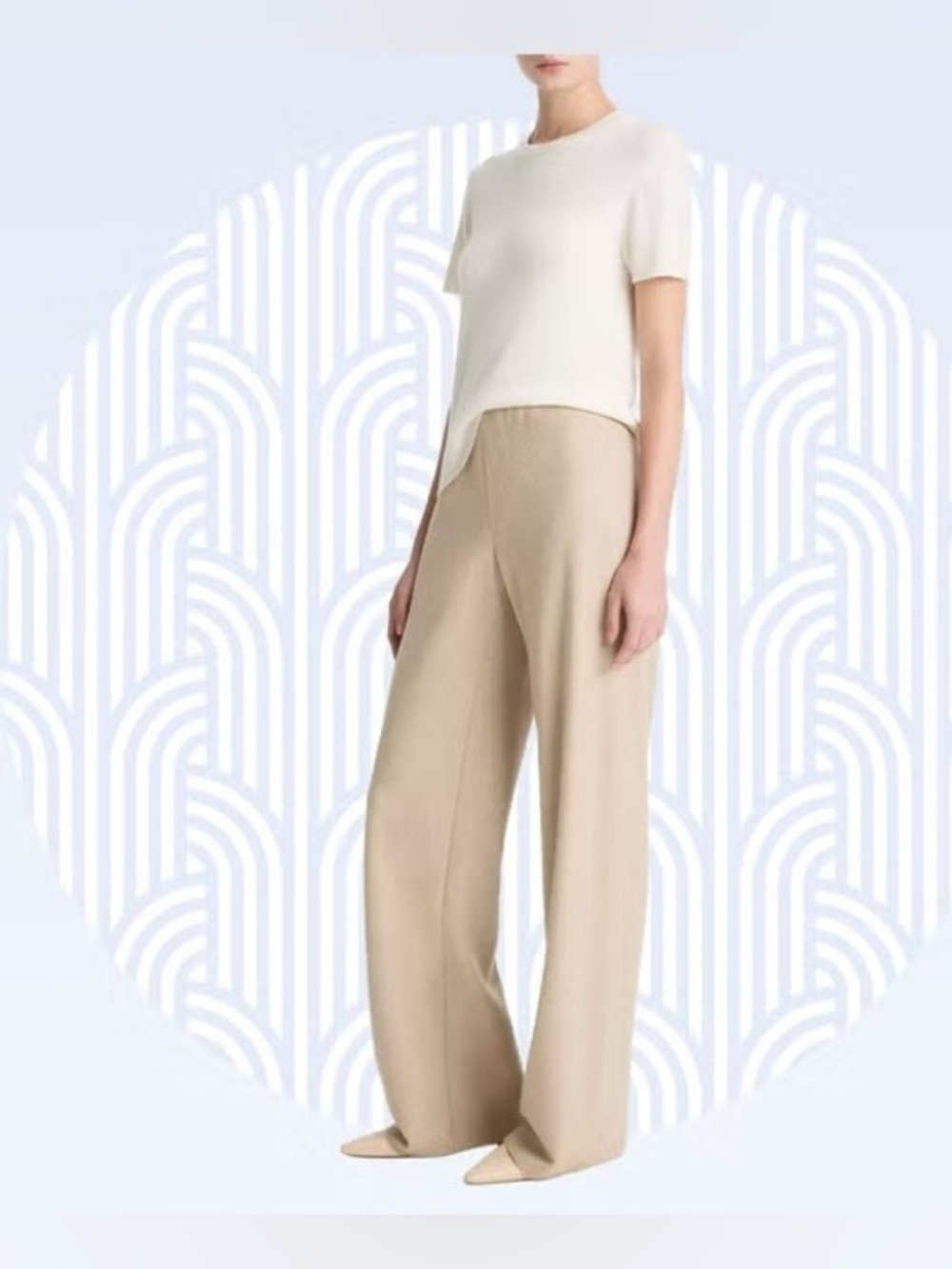 Massimo Dutti Wool Bend Pants